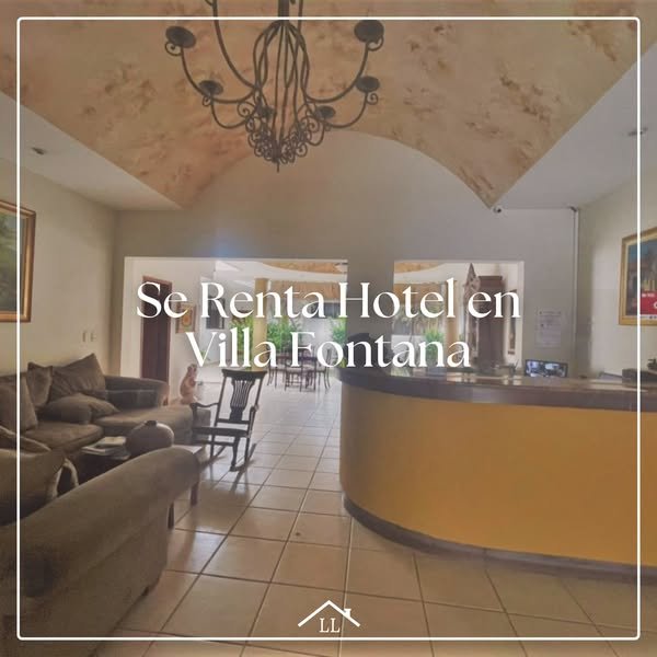 Hotel en Renta en Villa Fontana | 10 Habitaciones con Baño Privado | Zona Céntrica Managua