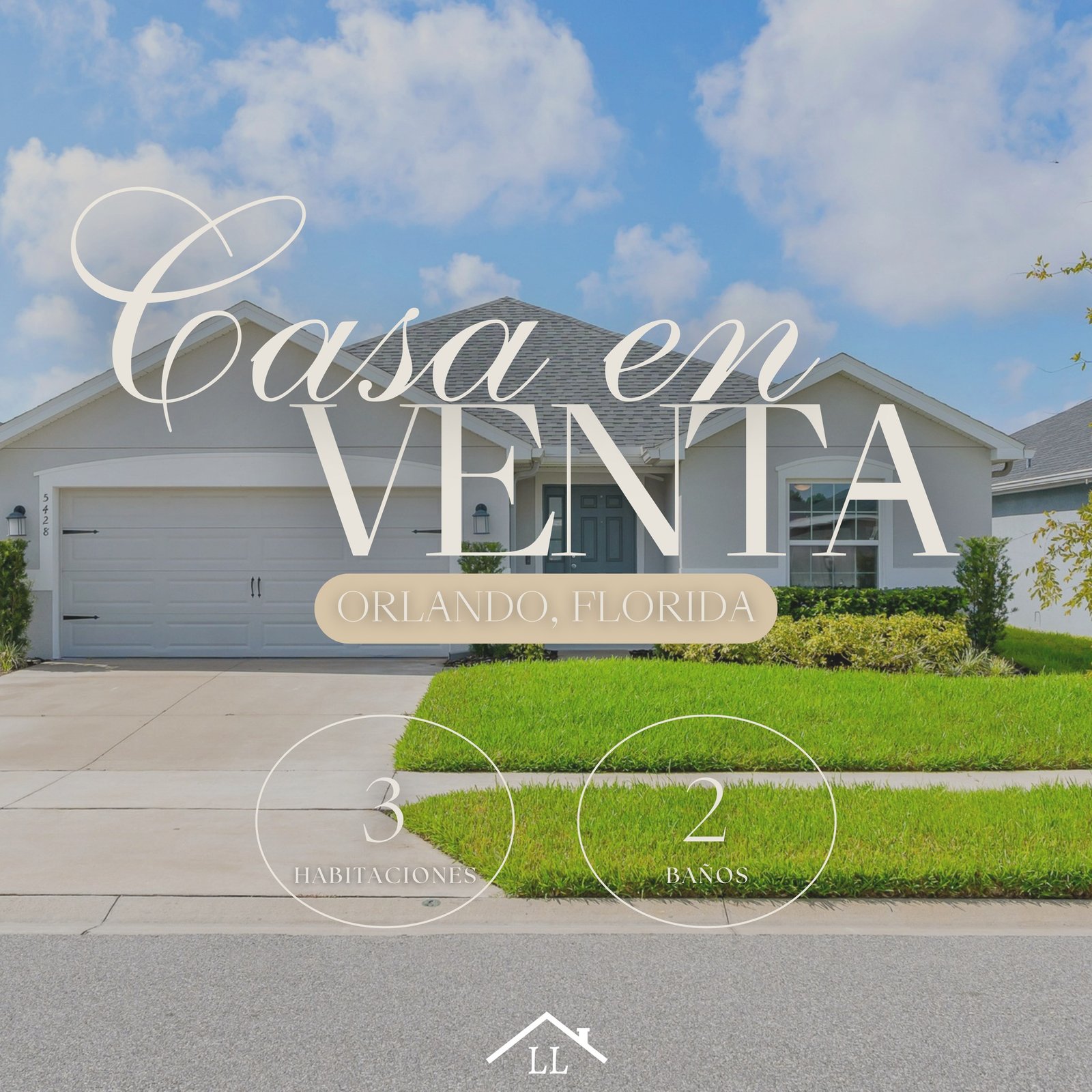 Casa en Venta en Saint Cloud, Orlando con Vista al Agua