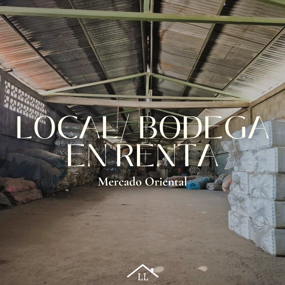 ¡Gran Oportunidad en el Corazón del Comercio! Se Renta Local/ Bodega de 780 m² en el Mercado Oriental