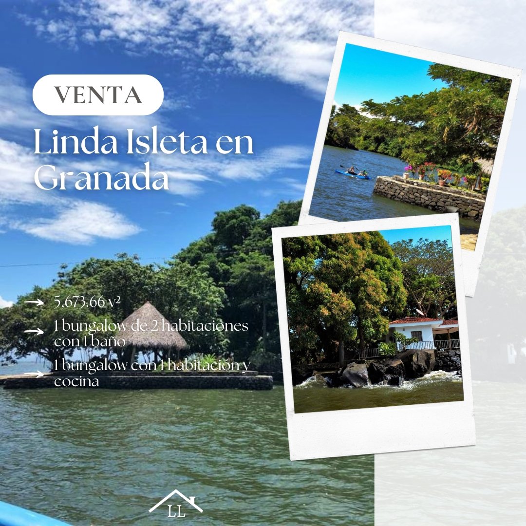 Se Vende Linda Isleta en el Lago de Granada