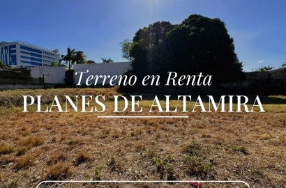 Se Renta Terreno en Planes de Altamira
