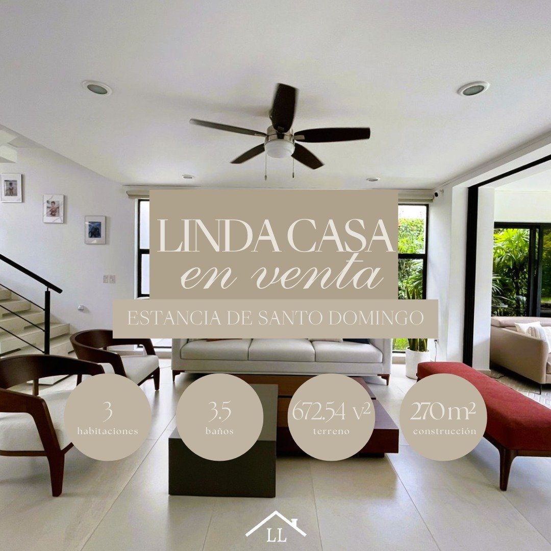 Se Vende Casa en Estancia de Santo Domingo
