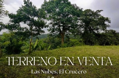 Se Vende Terreno en Las Nubes, El Crucero con un Área del terreno de 5,000 v²