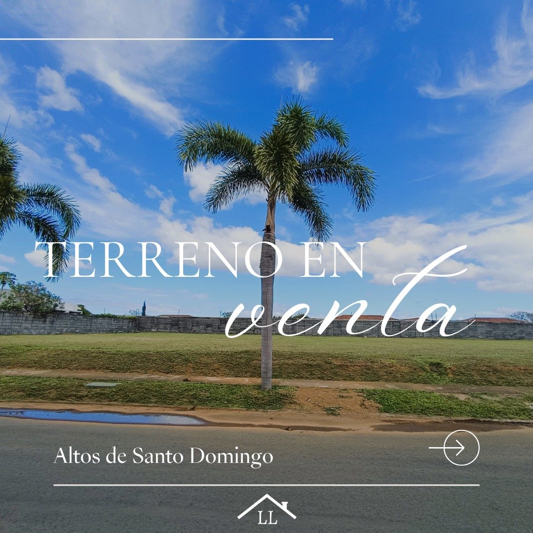 Terreno en Venta en Altos de Santo Domingo – 1,769 v² en Residencial Privado
